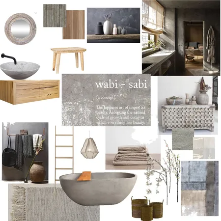 WABI SABI Interior Design Mood Board by Yujin Lee on Style Sourcebook