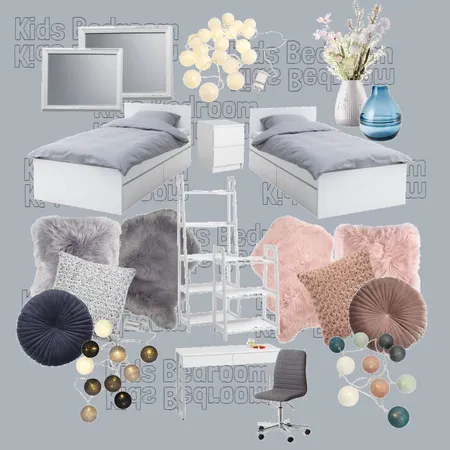 KIDS Duo-bed Interior Design Mood Board by Toni Martinez on Style Sourcebook