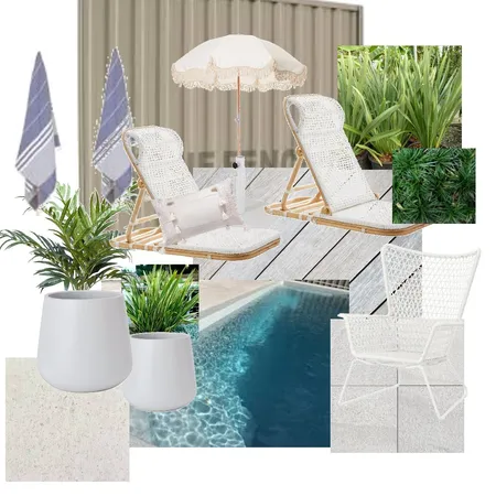 pool area Interior Design Mood Board by missklf on Style Sourcebook