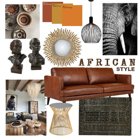 AFRICAN Interior Design Mood Board by gmahoney on Style Sourcebook