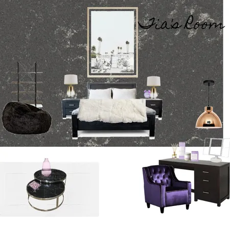Tia's Tween Room Interior Design Mood Board by Ajmack on Style Sourcebook