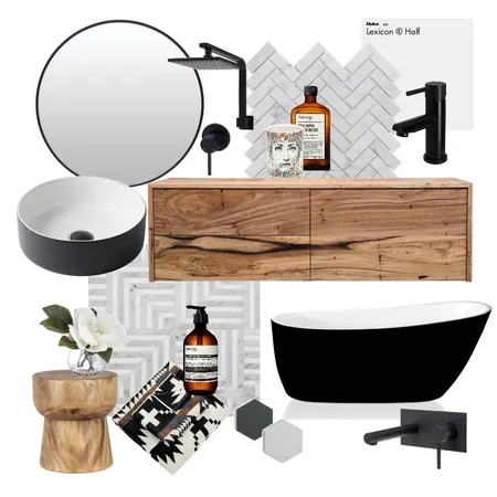 BATHROOM Interior Design Mood Board by natadams on Style Sourcebook