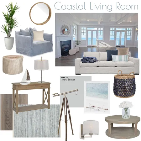 Coastal Living Room Interior Design Mood Board by ashley.ferguson5 on Style Sourcebook