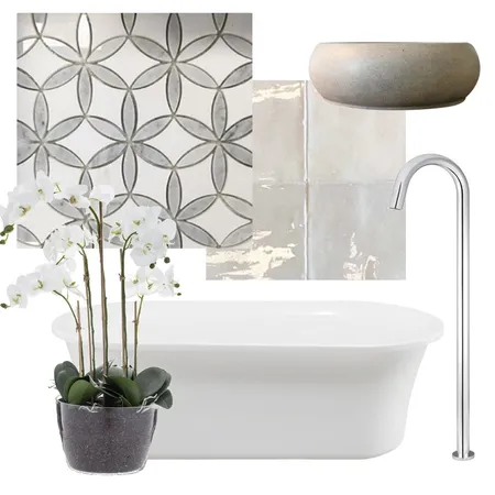 White & Chrome Interior Design Mood Board by CourtneyBaird on Style Sourcebook