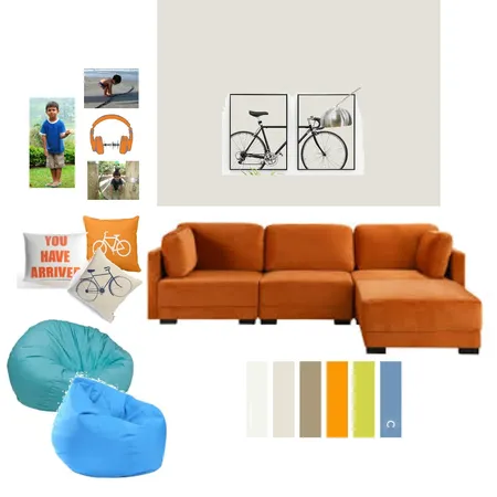 TV Room Interior Design Mood Board by MeilingA on Style Sourcebook