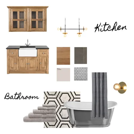 Kitchen and bathroom Interior Design Mood Board by T on Style Sourcebook