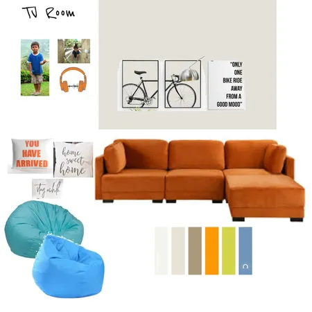 TV Room Interior Design Mood Board by MeilingA on Style Sourcebook