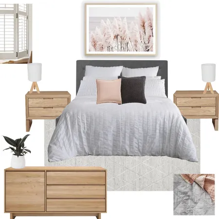Coastal Luxe Bedroom Interior Design Mood Board by simplestyleco on Style Sourcebook