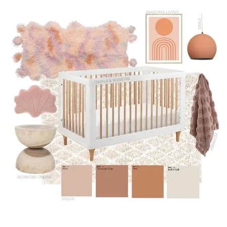 nursery Interior Design Mood Board by The Style Files on Style Sourcebook