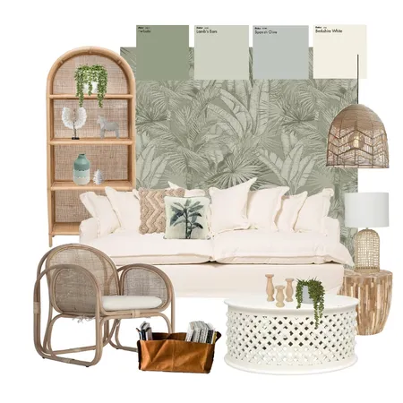 COASTAL BOHO Interior Design Mood Board by The Style Files on Style Sourcebook