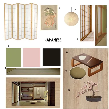 JAP MOOD BOARD Interior Design Mood Board by becfarr on Style Sourcebook