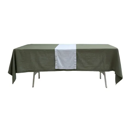 ATLINIA LINEN TABLECLOTH in KHAKI GREEN Interior Design Mood Board by ATLINIA on Style Sourcebook