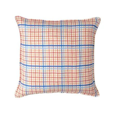 ATLINIA LINEN CUSHION with MULICOLOR CHECK Interior Design Mood Board by ATLINIA on Style Sourcebook