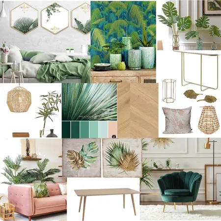 Tropics Interior Design Mood Board by Mischaeva on Style Sourcebook
