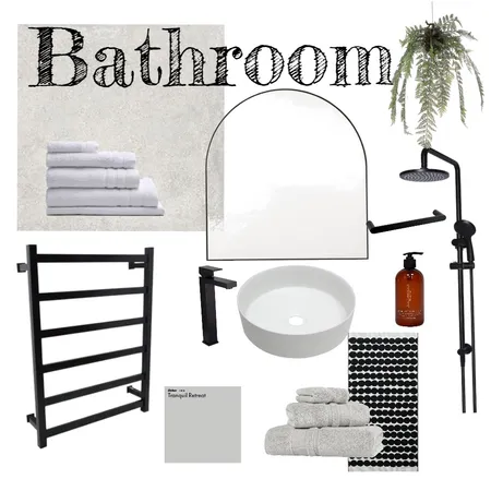 Bathroom Interior Design Mood Board by Ebony Bailey on Style Sourcebook