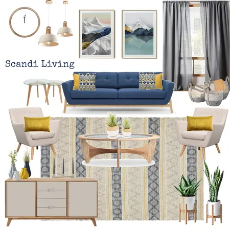 Scandi living Interior Design Mood Board by Complete Harmony Interiors on Style Sourcebook