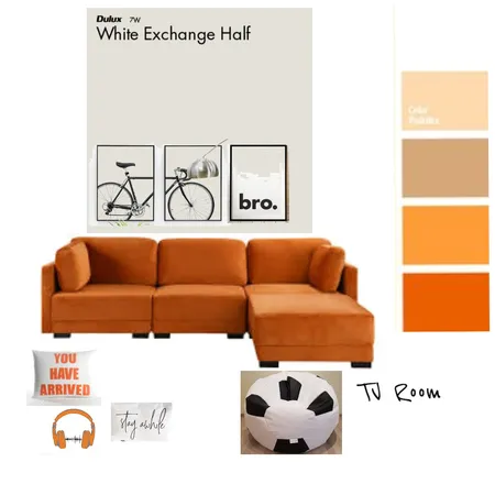 TV Room Interior Design Mood Board by MeilingA on Style Sourcebook