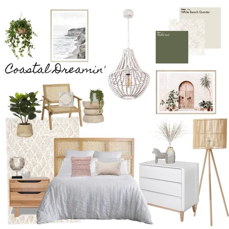 Coastal bedroom Interior Design Mood Board by Laura.OC on Style Sourcebook