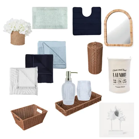 Hamptons bathroom Interior Design Mood Board by Alexis on Style Sourcebook