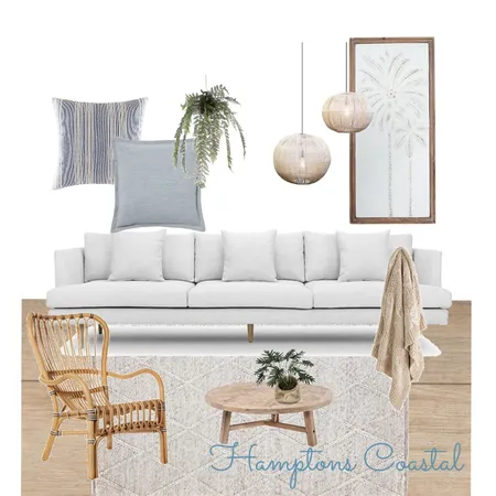 Hampton's Coastal Interior Design Mood Board by Charming Interiors by Kirstie on Style Sourcebook