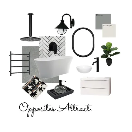 Opposites Attract Interior Design Mood Board by eoreill2 on Style Sourcebook