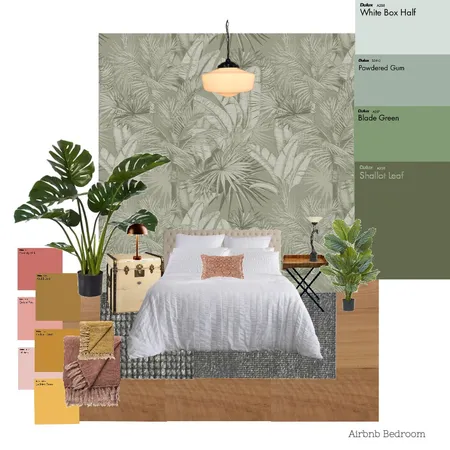 Airbnb Bedroom 1 Interior Design Mood Board by Studio Vizcarra on Style Sourcebook