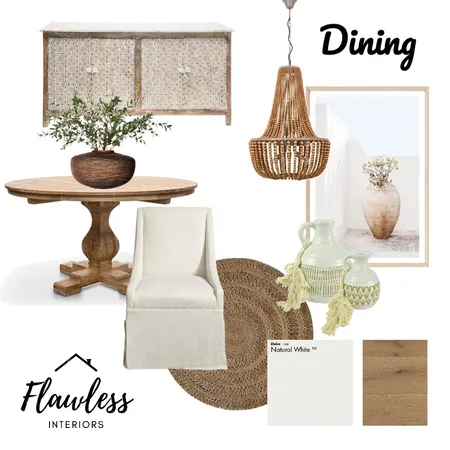 Dining Space Interior Design Mood Board by Flawless Interiors Melbourne on Style Sourcebook