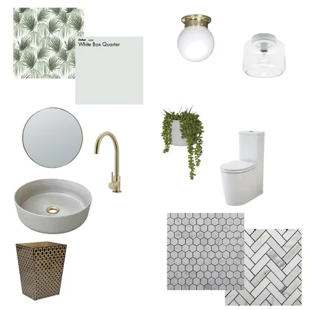 WC Interior Design Mood Board by Claudia Jane Brown on Style Sourcebook