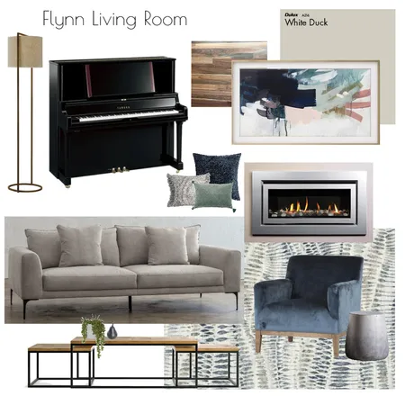 Flynn Living Room Interior Design Mood Board by Jamiek on Style Sourcebook