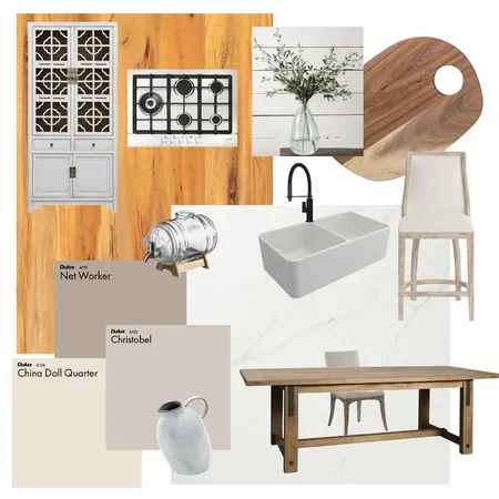 Modern Farmhouse Interior Design Mood Board by jesshaddad on Style Sourcebook
