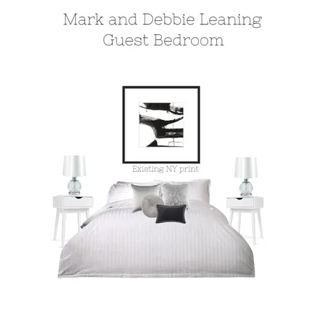 Mark and Debbie Leaning Guest bedroom Interior Design Mood Board by Simply Styled on Style Sourcebook
