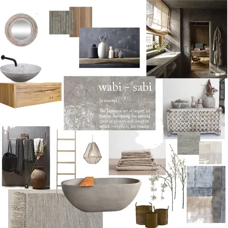 WABI SABI Interior Design Mood Board by Yujin Lee on Style Sourcebook