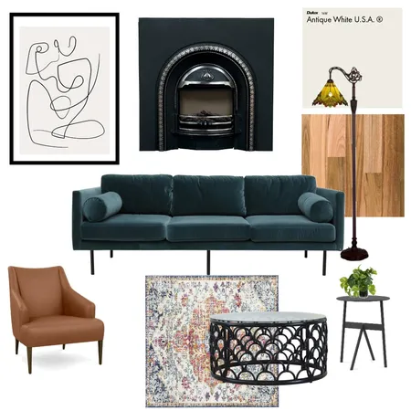 Living room - Gothic Interior Design Mood Board by Laurencarabella on Style Sourcebook