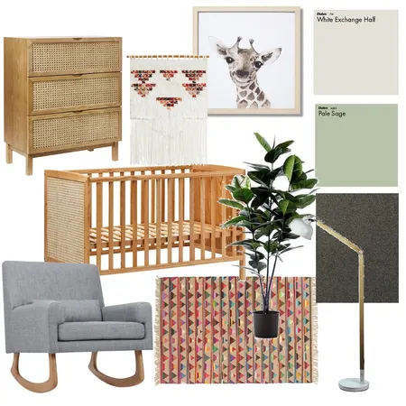 Nursery - Boho Chic Interior Design Mood Board by Laurencarabella on Style Sourcebook