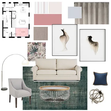Living Room Interior Design Mood Board by JaclynDK on Style Sourcebook
