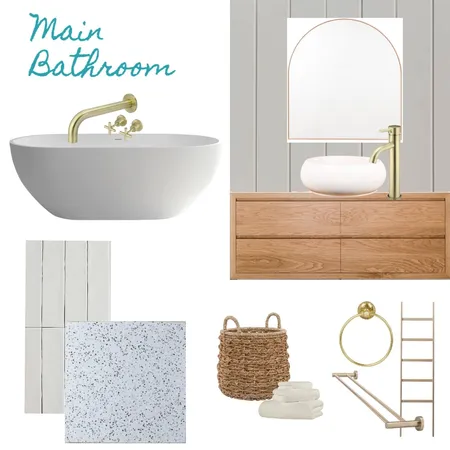 Main Bathroom Interior Design Mood Board by nicolecrk on Style Sourcebook