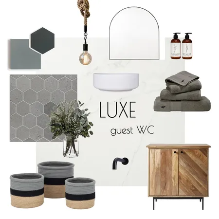 Luxe bathroom Interior Design Mood Board by sandhya_uma@hotmail.com on Style Sourcebook