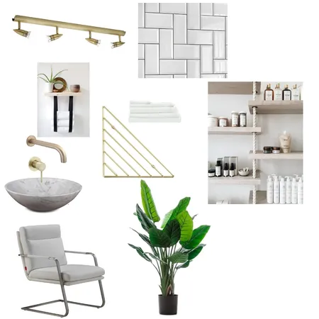 Wash Station Interior Design Mood Board by Claudia Jane Brown on Style Sourcebook
