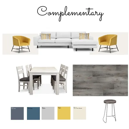 Complementary module 6 Interior Design Mood Board by Kmanntai on Style Sourcebook