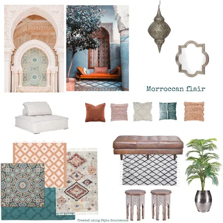 Moroccan final Interior Design Mood Board by MichelleL on Style Sourcebook