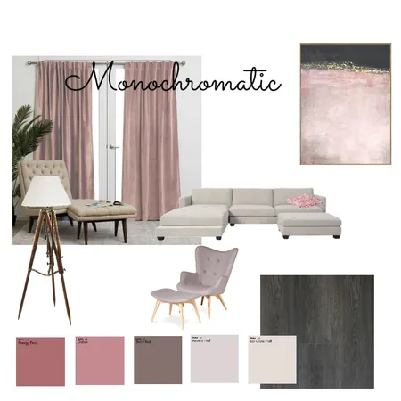 Monochromatic Interior Design Mood Board by Kmanntai on Style Sourcebook