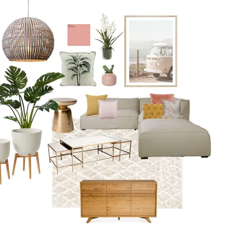 For Ellen Pink Interior Design Mood Board by Jenbirks on Style Sourcebook