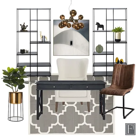 Home Office Interior Design Mood Board by Filhem Studio on Style Sourcebook