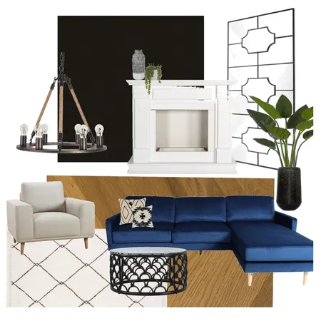 blue velvet Interior Design Mood Board by Just GorJess Interiors on Style Sourcebook