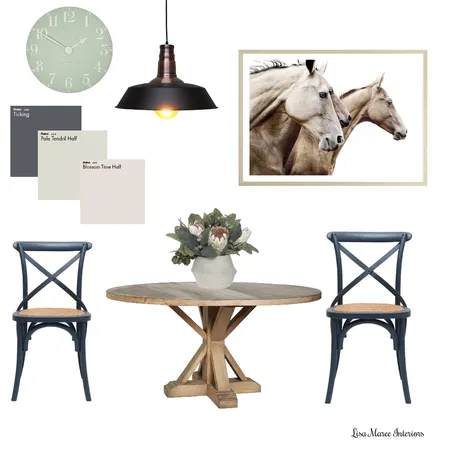 Country Dining Interior Design Mood Board by Lisa Maree Interiors on Style Sourcebook