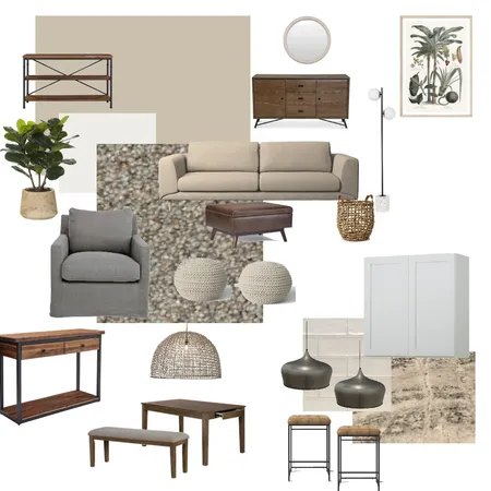 Zen Transitional 2.0 Interior Design Mood Board by KATINA on Style Sourcebook