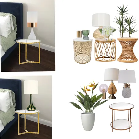 Julie's bedside table options Interior Design Mood Board by good and eco on Style Sourcebook
