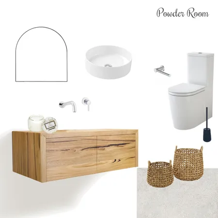 Powder Room Interior Design Mood Board by Hannah.Clarke on Style Sourcebook