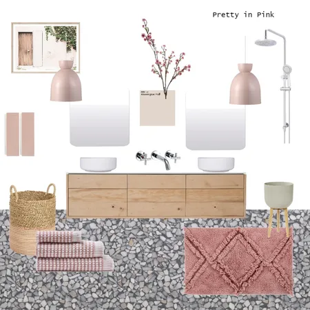 Pretty in Pink Interior Design Mood Board by hehedesign on Style Sourcebook