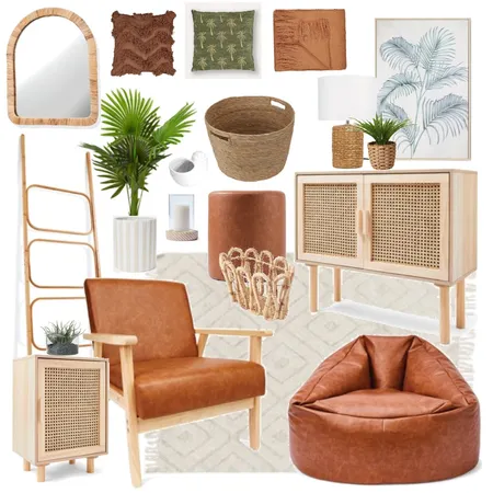 Kmart natural Interior Design Mood Board by Thediydecorator on Style Sourcebook